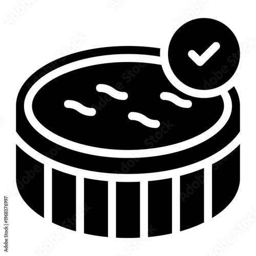 outdoor pool glyph icon