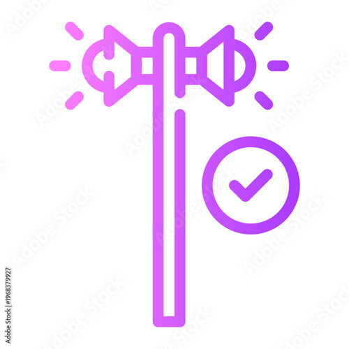 speakers gradient icon