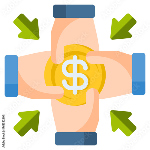 Croudfunding icon