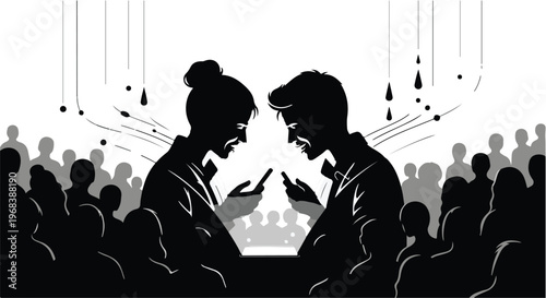 business people negotiating in a meeting