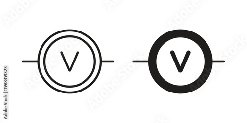 Voltmeter icon
