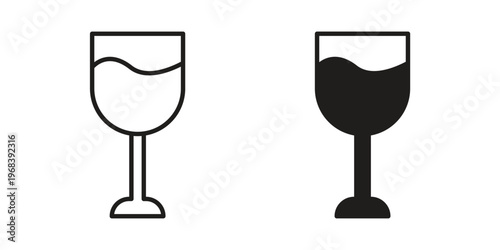 Wine glass icon