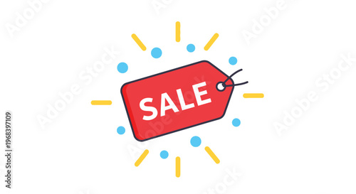 Sale Discount Tag Icon Symbol.