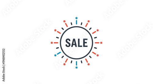 Sale Discount Shopping Advertisement Sign.