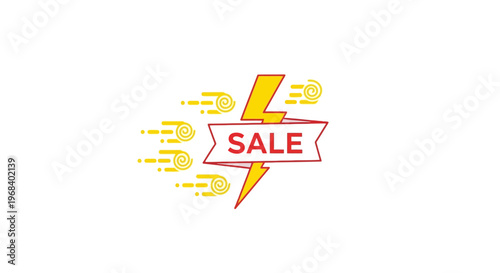 Sale Discount Shopping Advertisement Sign.