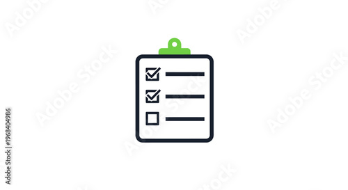 Checklist Document Icon.