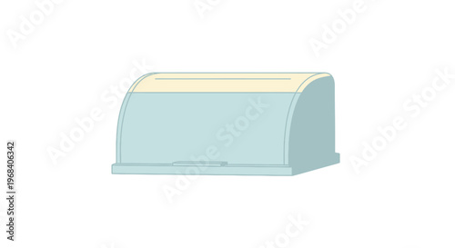 Bread box kitchen storage container.