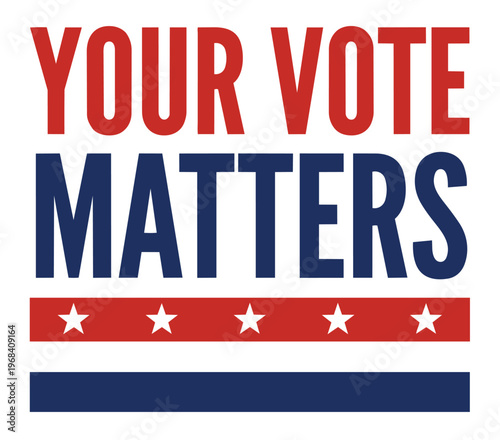 US Midterm 2026, Vote 2026 Midterm Elections Creative Typography Vector Poster