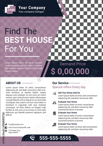 Real Estate Flyer Design Template