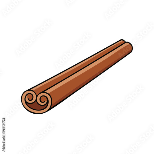 Rolled Cinnamon Stick Spice Ingredient for Cooking and Baking Warm Aromatic Flavor