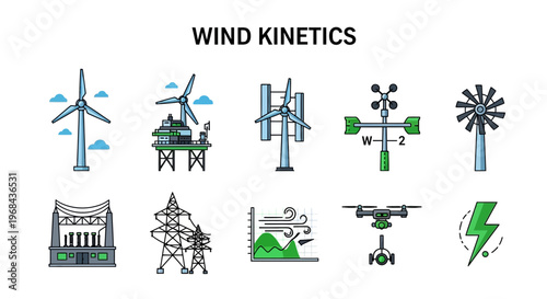 Wind Power Generation Energy Concepts.