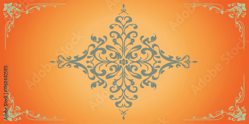 Elegant abstract winter holiday background with blue snowflakes and stars creating a festive Christmas card design with seasonal vector ornaments