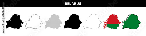 Map of Belarus