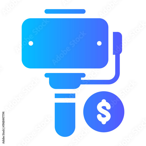 gimbal gradient icon
