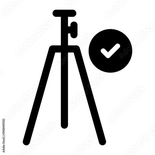 tripod glyph icon