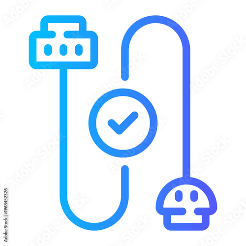 cable gradient icon