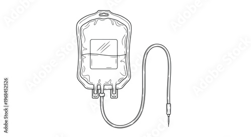 A vector paper clip art symbol isolated on a white background near medical stethoscope equipment for healthcare technology and hospital communication