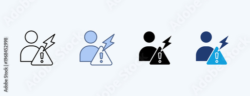 Crisis Management Multiple Icon
