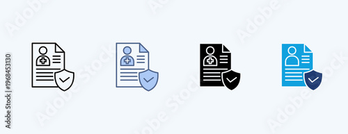 Data Protection Multiple Icon