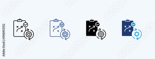 Continuity Strategy Multiple Icon