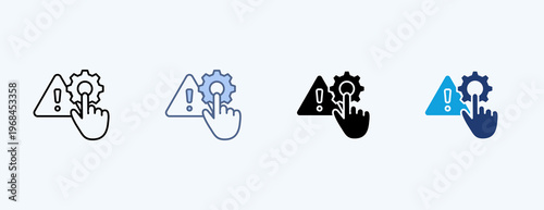 Risk Control Multiple Icon