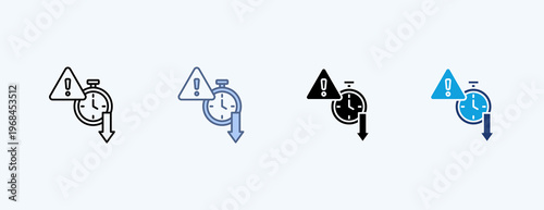 Downtime Reduction Multiple Icon