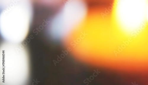 Wallpaper Mural Blurred warm light leak with soft bokeh glow, abstract cinematic background texture. Torontodigital.ca