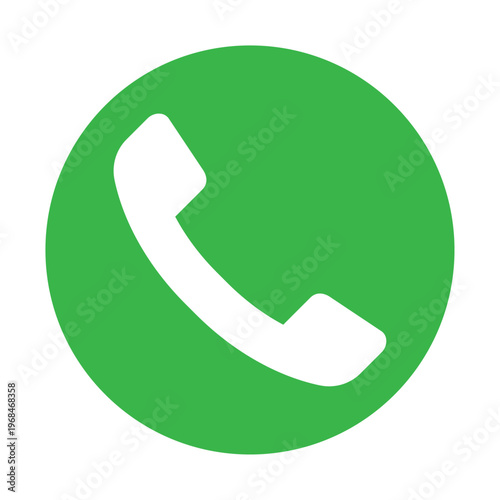 シンプルな電話アイコン ピクト ベクター素材