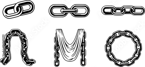 Vector Chain icons