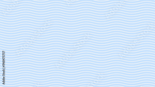 Abstract pale blue background with soft wavy lines pattern, 16:9 ratio
