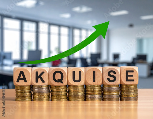 Holzklötze bilden das Wort 