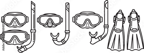 Various styles of handbags and purses illustrated in black and white Vector