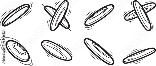 Various shapes of pasta including penne, fusilli, and farfalle on a white background Vector