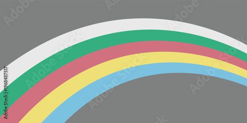 Disability Pride Month. July. Vector banner poster. vector dynamic flag disability pride month.