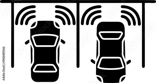 Smart Car Parking Sensors with Signal Waves