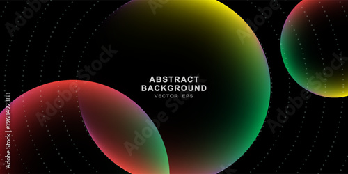 sphere planet with radius particle texture striped pattern space scienc background for advertisement website template website template,cover landingpage label design vector.