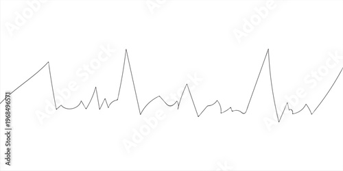 Heartbeat line icon set. CARDIOGRAM line icon. EKG and Cardio symbol. Heart beat monitor pulse line. heart beat pulse rate and blood pressure Pulse trace.