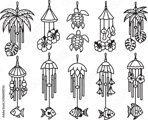 Intricate ironwork showcasing traditional chandeliers and lantern designs Vector