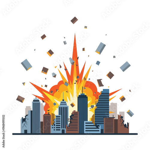 City Explosion Disaster