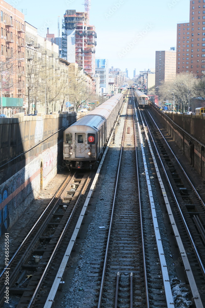 Naklejka premium NYC Subway