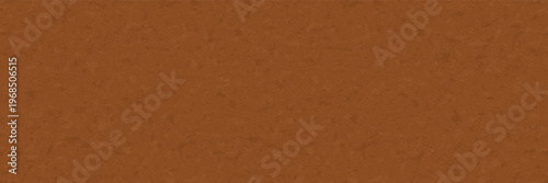 Brown leather texture, suede background. Seamless pattern for leather surface, upholstery fabric, rough paper. Soft suede texture, long empty banner with blank space. Vector illustration