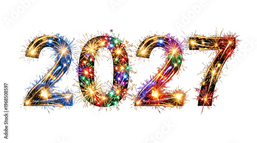 2027 happy new year png