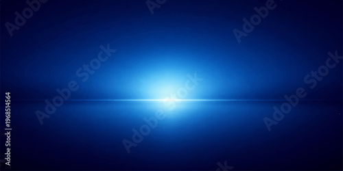 Blue abstract background with glowing light rays smooth motion lines and digital wave pattern creating a bright energy space wallpaper design