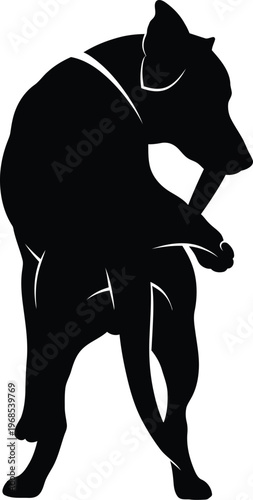 Dog Silhouette Vector