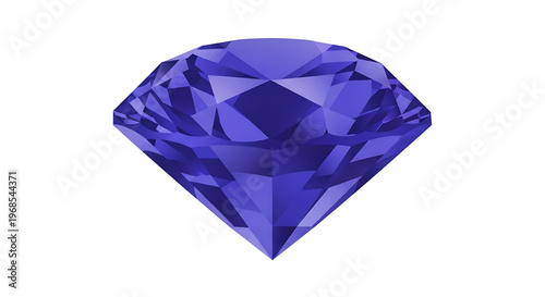 A vibrant purple diamond icon on a clean white background, symbolizing luxury and elegance.