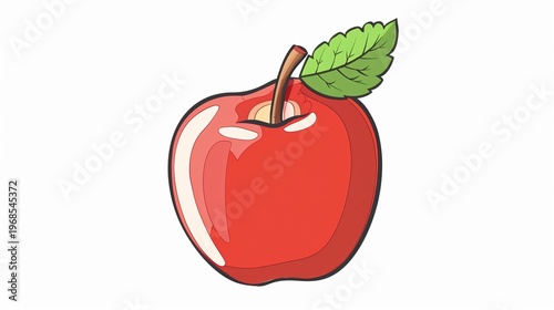Apple cartoon image design material, cute cartoon apple character design, lovely fruit mascot vector set, funny cartoon apple expressions, simple flat style illustration, colorful cartoon fruit elemen
