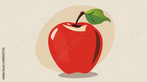 Apple cartoon image design material, cute cartoon apple character design, lovely fruit mascot vector set, funny cartoon apple expressions, simple flat style illustration, colorful cartoon fruit elemen