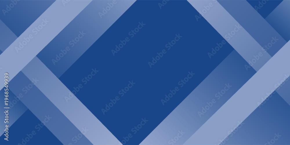 Fototapeta premium Abstract bacgkround blue and white gradient. Modern blue abstract rectangle box lines background for presentation design, banner, brocure, and business card