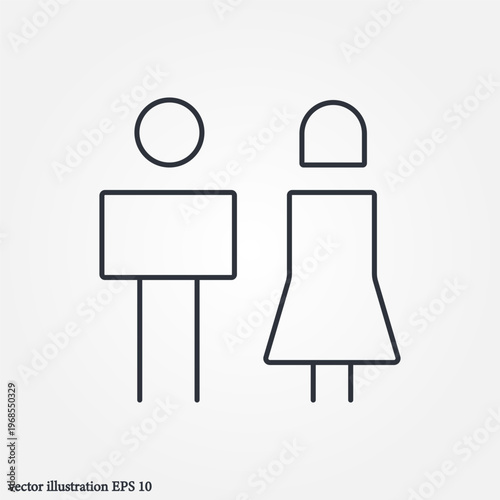 male and female gender icon symbol illustration vector eps10 logo template design pattern seamless bright minimal design flat design realistic style simple design modern design