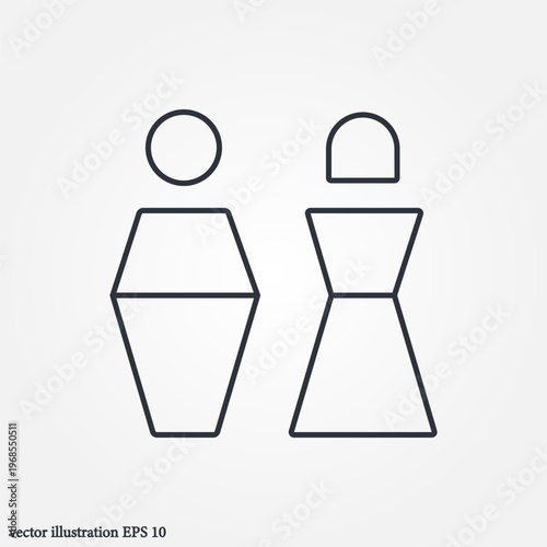 male and female gender icon symbol illustration vector eps10 logo template design pattern seamless bright minimal design flat design realistic style simple design modern design